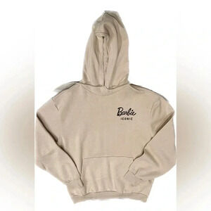 Mattel Brand Iconic Barbie Car Unisex Pullover‎ Drawstring Hoodie Pocket Lg NWT